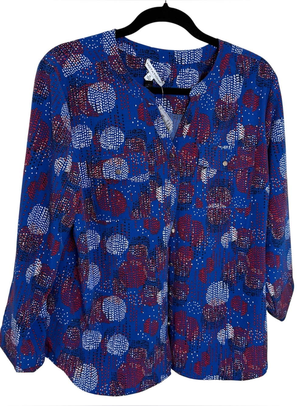 Notations NWT rollup tunic XL